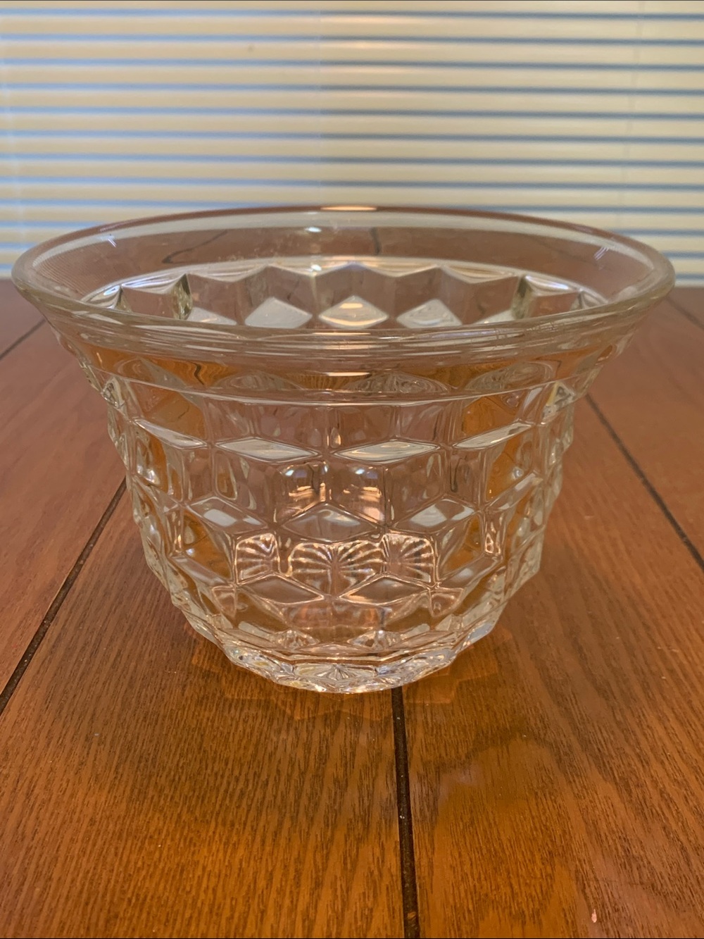 Vintage Fostoria American Sweet Pea Vase/Bowl